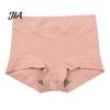 Tummy Control Underwear Women High Waist Boyshorts, Full Coverage Seamless Boxer Mid Rise Briefs Panties, Solid Color Stretch Breathable Comfortable
