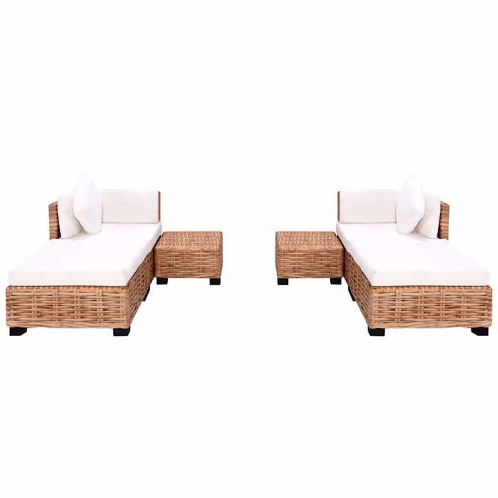 VidaXL Jeu de Canapés 16 pcs Salon de Jardin Mobilier de Patio Meubles de Terrasse Mobilier d'Extérieur Arrière-cour Véranda 244625