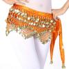 Sexy Sequins Show Costumes Hip Scarf Belly Dance Belt Dancer Skirt Waist Chain