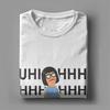 2025 Summer Bob Burgers 100 Pure Cotton Printed Tshirt for Men Harajuku Casual Tshirt Short Sleeve Funny Top Tees Breathable
