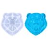 Silicone Mold 3D Bear for Head Resin Mold DIY Craft Wall Pendant Ornament Decora