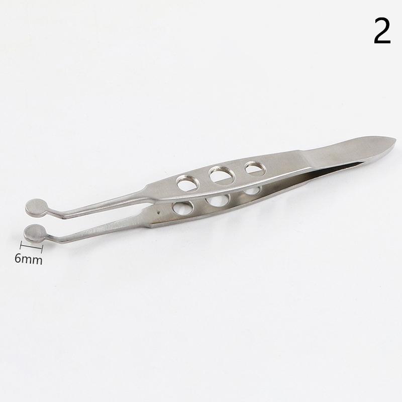 Meibomian Massage Tweezers Eye Surgery Clamp Gland Flap Eyelid Forceps Stainless Steel Titanium Alloy Eyelid Surgery Tool