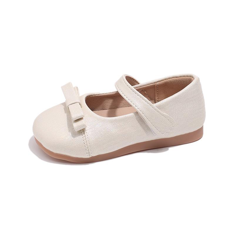 Girls shoes small leather shoes 2025 spring and autumn new little girl single shoes medium and older children's versatile soft sole children's prince