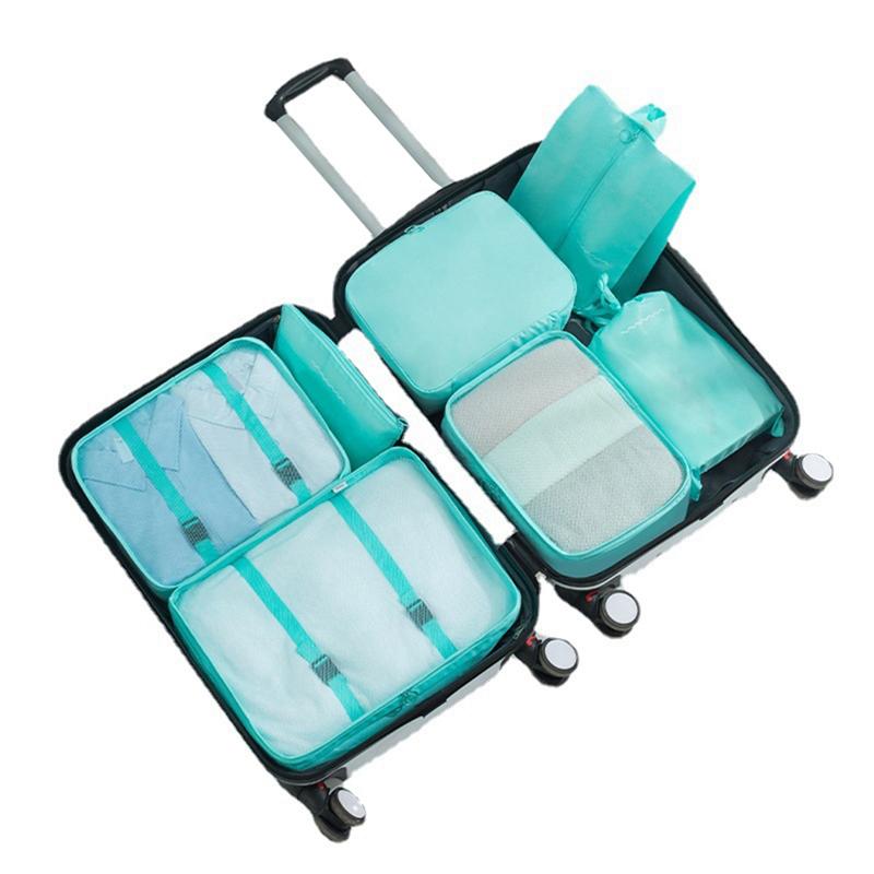 AEE2-Packing Bags For Travel, Luggage Organizer Bag For Travel Accessories Essentials, Travel Cubes For Carry