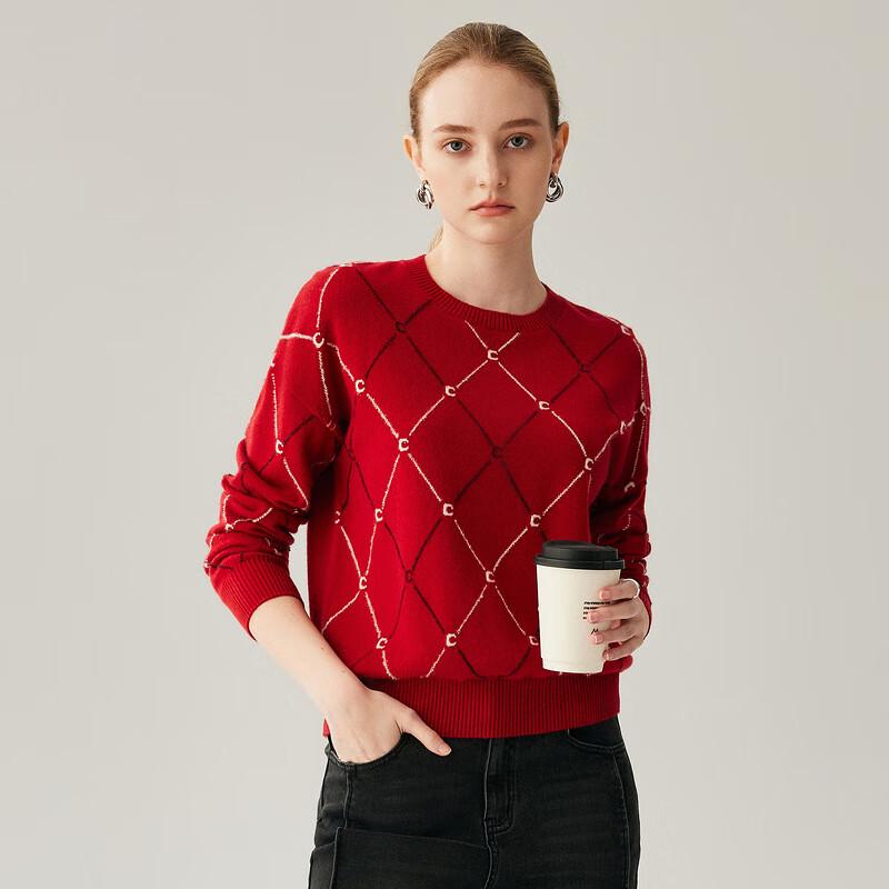 Zhao Jun Women's 100% Cashmere Round Neck Sweater