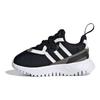 adidas Flex Bebek Siyah Beyaz Bebek Spor Ayakkabıları Core-Black Cloud-White Grey-Four FX5327