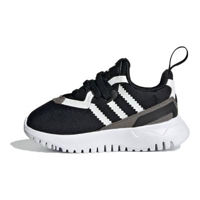 Flex Infant Black White Baby Sneakers Core-Black Cloud-White Grey-Four FX5327