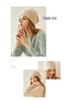 Women's 100% Pure Cashmere Cable Knit Hat, Autumn/Winter Korean Style Turban Hat - New Fashion Warm Hat