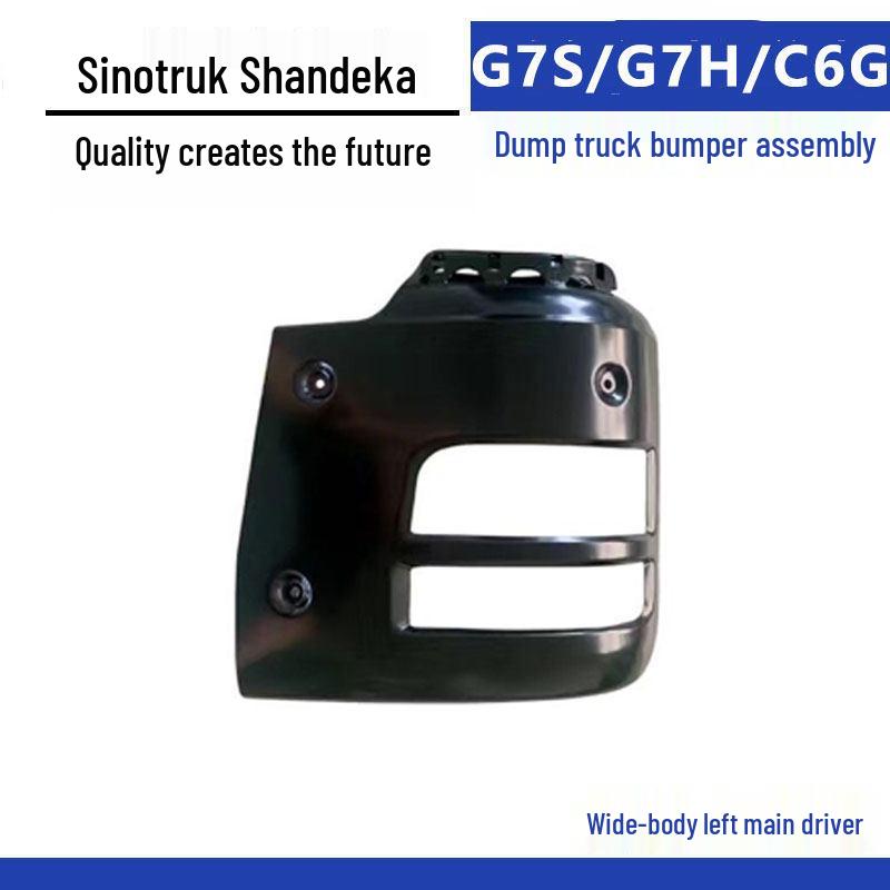 Compatible with Sandeka G7H Dump Truck: Bumper Assembly, G7S Headlight Trim, C6G Headlight Cover, C7H Headlight Corner.