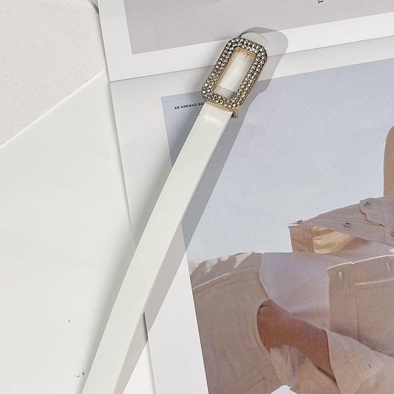 

Waist Fashionforward Womens Chain Dress With Elegant Belt For Effortless Chic Style Diamond White