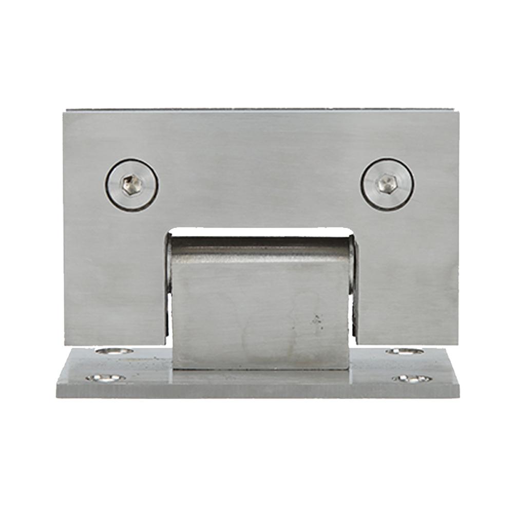 

90 degrees Stainless Steel Hinge 8‑12mm Wall Bracket For Glass Door Shower Door Hinge