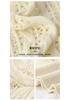 Summer [Light Gap Pleats] Hollow out Fried Dough Twists Knit Shirt Round Neck Sleeveless Blouse with Three Dimensional Texture Overlay