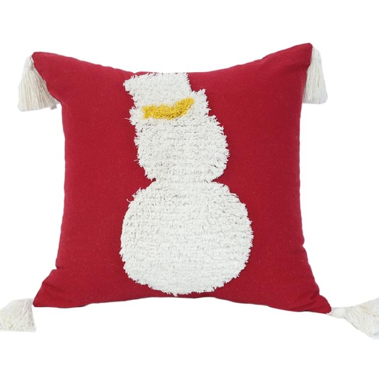 Рождественская стеганая наволочка Хлопок Вышитая Диван Гостиная Спальня 1230₽