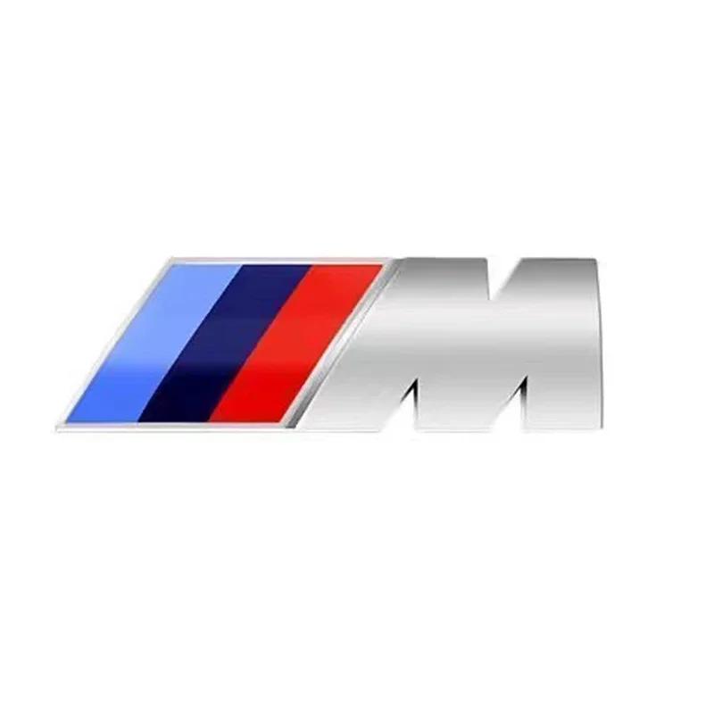 MUSE5 ABS BMW M Badge Stickers Body Trunk Decoration Accessories For BMW M X1 X2 X3 X4 X5 X6 E30 E34 E39 E36 E46 E60 E62 E90 E91 E92