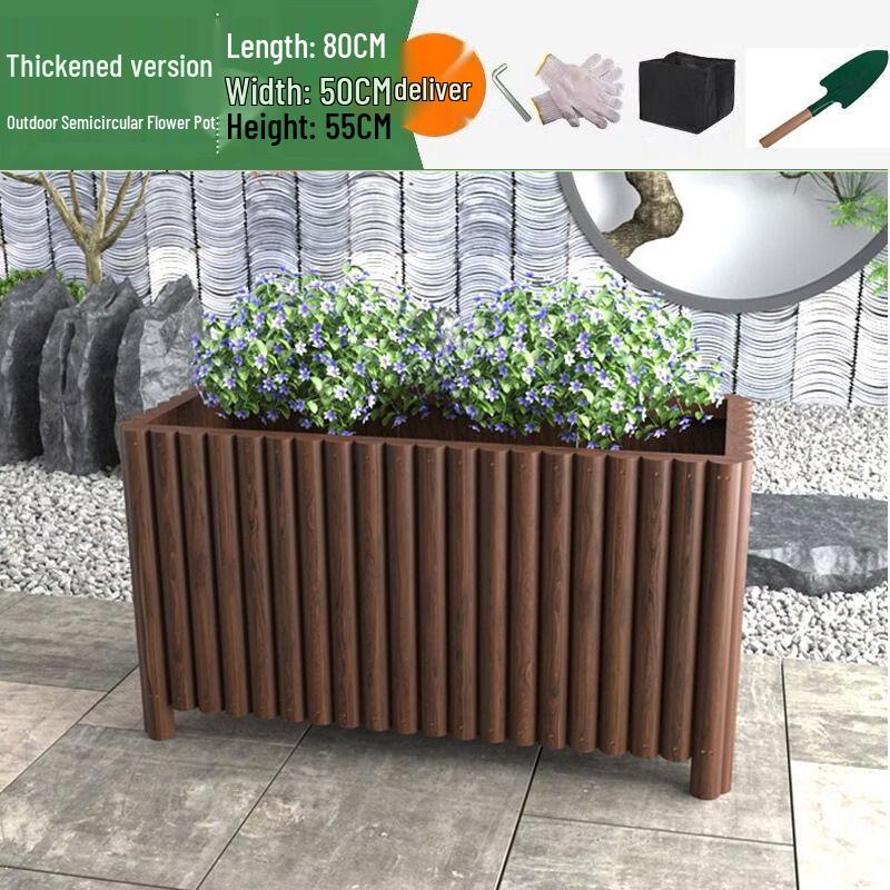 HC Anti-Corrosion Wood Outdoor Flower Box