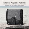 Camera Lens Filter Bag 3-Pocket Filter Carrying Case Up To 72mm Water-Resistant Dustproof CPL ND UV Filter Pouch Holder