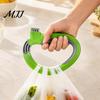 Shopping Bag Accessory Grocery Carrier Handle, Ergonomic Garbage Hanger Holder, Lightweight Plastic Carrying Tool Holder