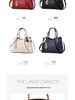 2025 Fashionable Red Women's Bridal Handbag - Large Capacity Single Shoulder Crossbody Bag