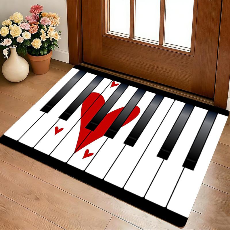 Love Notes Living Room Nonslip Area Rug Soft Carpet For Bedroom Game Playroom Sofa Office Home Decor Doormat Christmas Gift C930684