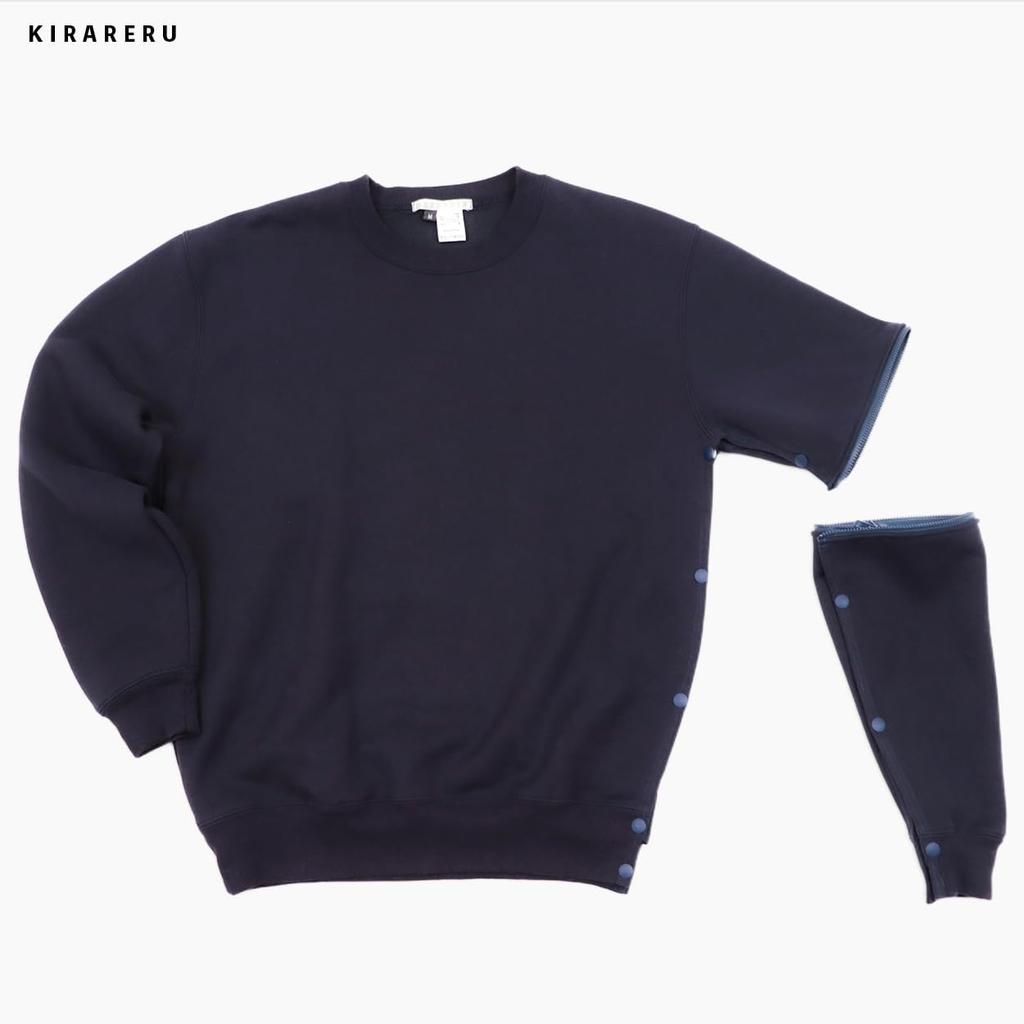 Warm sweatshirt fractures on the left Warm clothes with removable sleeves for fractures Arm fractures Shoulder fractures Clavicle fractures Dialysis