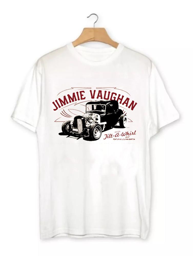 Jimmie Vaughan and the Tilt-A-Whirl Band White All Size Shirt HE960 Unisex T-Shirt S