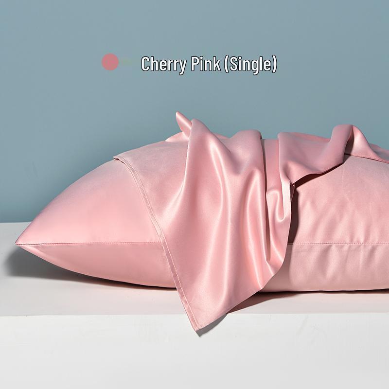 Summer Ice Silk Pillowcase Set – Free Shipping, Includes Men's 48cmx74cm Pillow Core and Three-Piece Set