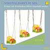 3 in 1 Detachable Kids Swing Seat with Safety Belt, Adjustable Rope for Indoor, Outdoor, Playground, Garden, Green