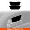 For Honda Accord 2014-2017 Piano Black Stickers Central Radio AC CD Selector Door Panel Car Accessories Interior Decorative