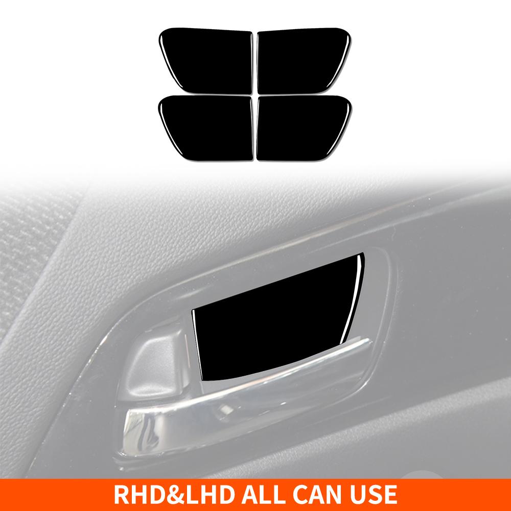 For Honda Accord 2014-2017 Piano Black Stickers Central Radio AC CD Selector Door Panel Car Accessories Interior Decorative