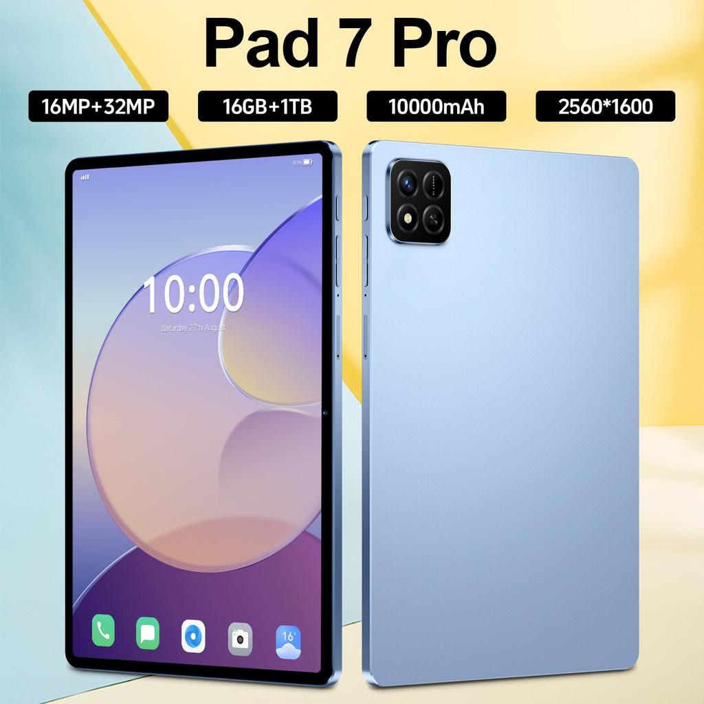 New Pad 7 Pro Smart Tablet 16GB+1TB