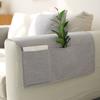 New Cotton and Linen Sofa Armrest Towel Four Season Anti Slip and Dustproof Armrest Pad Home Decoration Storage Remote Control Books