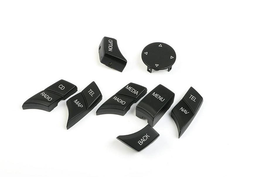 Compatible with BMW E Platform Central Control Multimedia Buttons for Older 3 Series, 5 Series, X5, X6, E90, E70 iDrive Controllers.