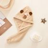 2PCS Kawaii Towel Cap Quick Dry Super Absorption Cap Animal Theme Bath Hat  Hair Care