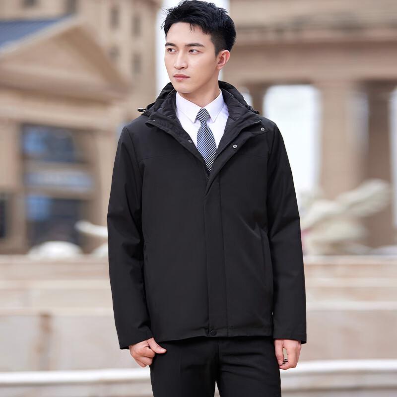 Teluoman 3-in-1 Unisex Parka Down Jacket