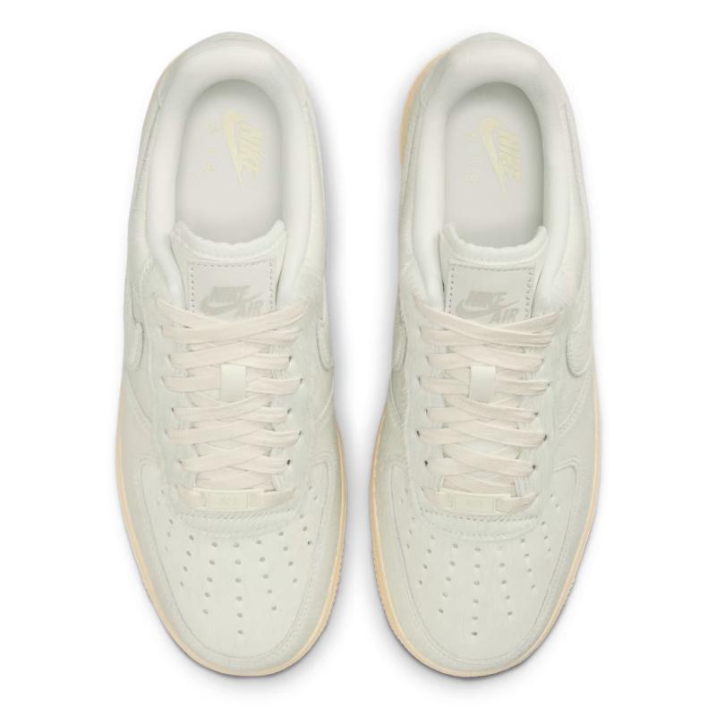 Nike  Air Force 1 Low Pony Hair Women Sneakers Cream Sail Muslin II7398-100