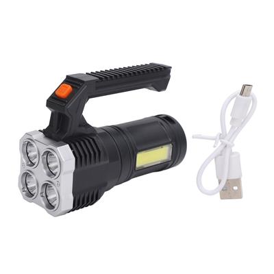 LED Taschenlampe Scheinwerfer USB Wiederaufladbar Super Hell Mehrfachmodus Handheld Taschenlampe Laterne für
