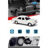 Welly Modèle de Voiture Classique en Alliage Mercedes-Benz 220 à l'Échelle 1/24 Simulation Moulage sous Pression Jouet en Métal Collection de Modèles de Voitures Anciennes Rétro Cadeau