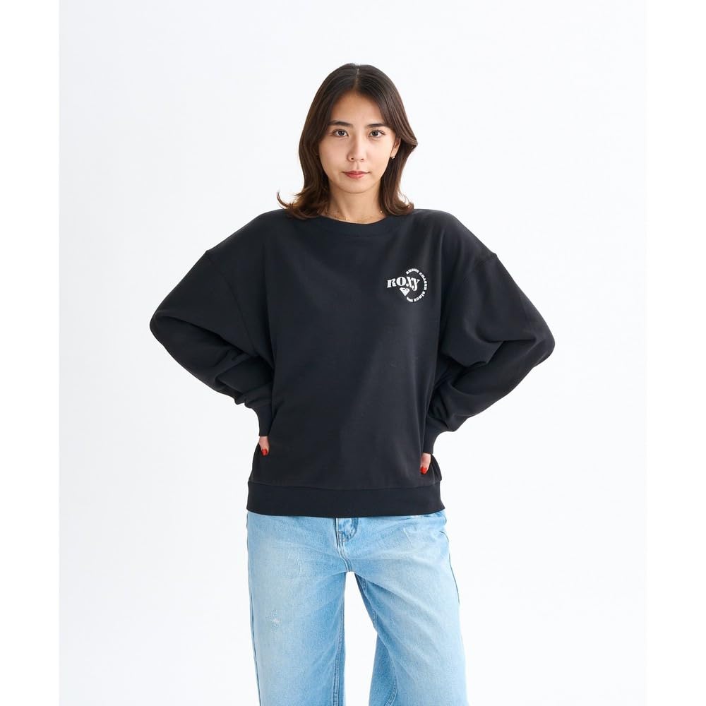 [Roxy] JIVY PULL OVER Sweatshirt for Women, Black