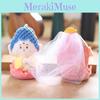 Mini Plush Buddha Keychain Backpack Charm Soft Stuffed Doll Toy For Kids Cultural Gift