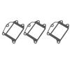 3Pcs 2 Stroke 9.9hp 15hp Outboard Engine Exhaust Tuner Gasket 63V 41133 A1 Boat Motor Exhaust Gasket