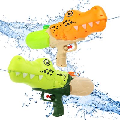 Cartoon Crocodile Water Gun Children's Toy, Beach Water Play Single Nozzle Crocodile Water Gun, Water Fight Swimming Pool Toy