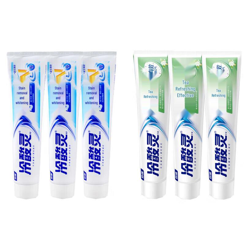 Leng Suan Ling Whitening & Sensitive Care Toothpaste 6-Pack