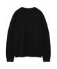 WACKY WILLY Typo Jacquard Knit Black