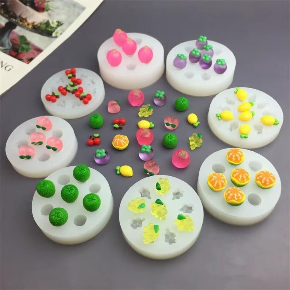 Silicone Fruit Gummy Cake Mold Safe Chocolate Mold New Baking Cake Decoration Tool Fondant Craft