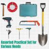 10 Pack 4 Inch Display Hooks  Utility Hooks Hang Fits Storage Racks