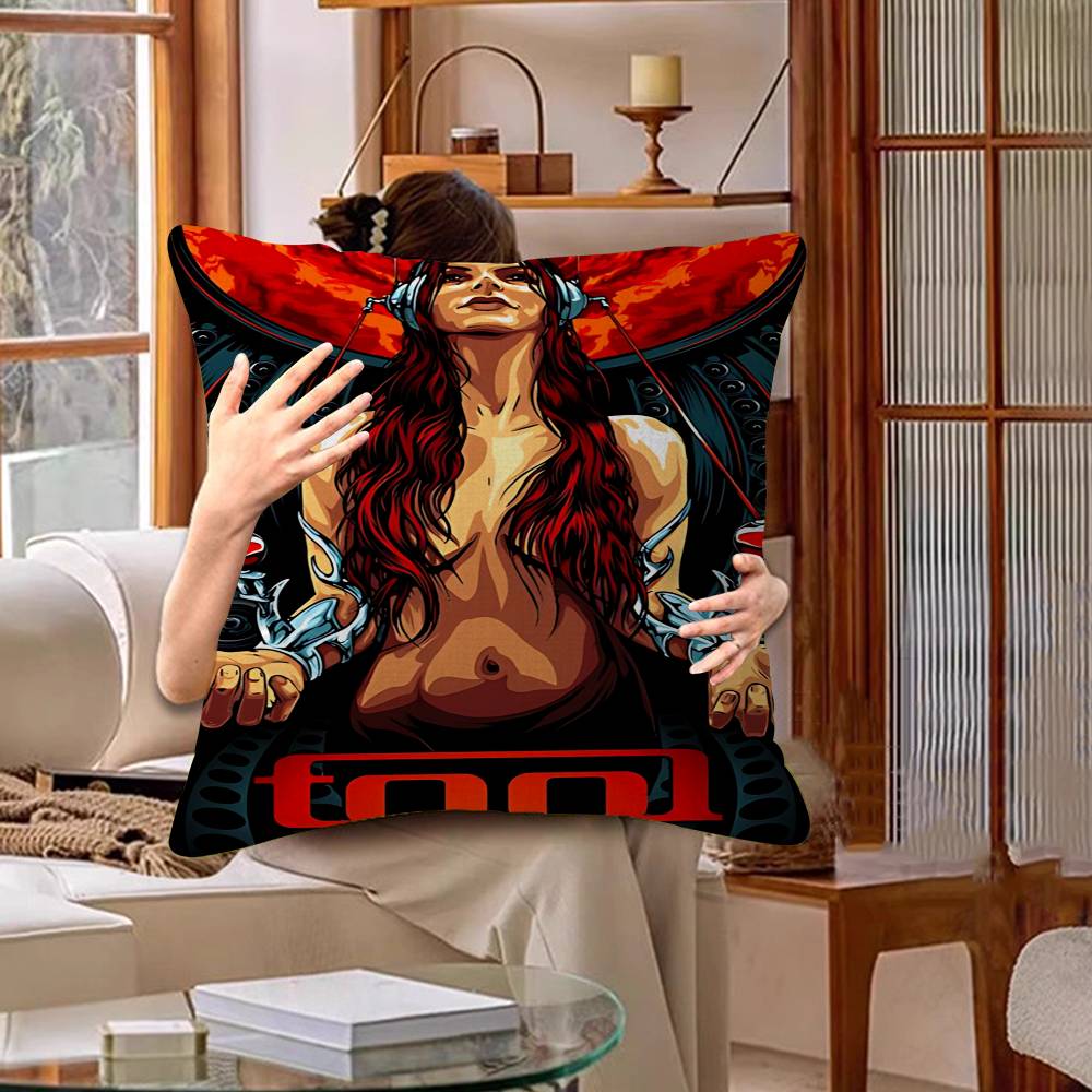 

Tool Band Lollapalooza in Texas Pillow Gift Home Office Decoration Bedroom Sofa Car Cushion Cover case x 30X30cm