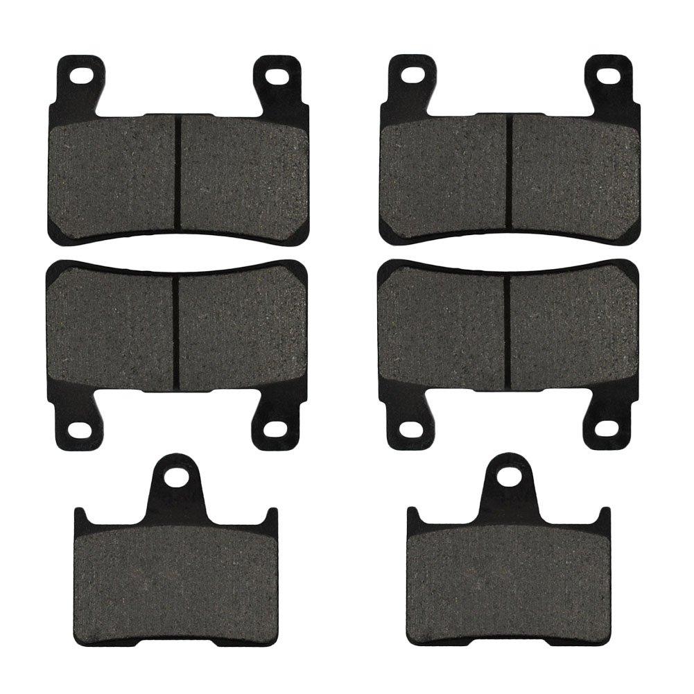 

Комплект тормозных колодок AHL для мотоцикла Honda CB400 SFX/SFY/SF1/SF2/SF3 Super Four (NC39) 1999-2003 / CB1300 F1 (СК40) 2001 (Полуметалл) Semi-metal