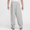 Nike M Nk Club Ft Oversized Pant Solid Color Mid Waist Brand Logo Casual Pants Unisex pants Gray HJ1823-063