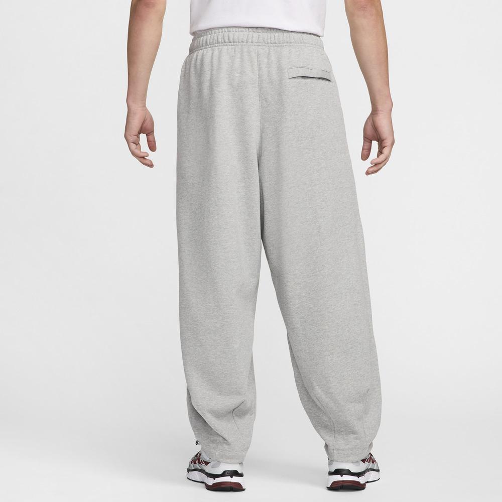 Nike M Nk Club Ft Oversized Pant Solid Color Mid Waist Brand Logo Casual Pants Unisex pants Gray HJ1823-063