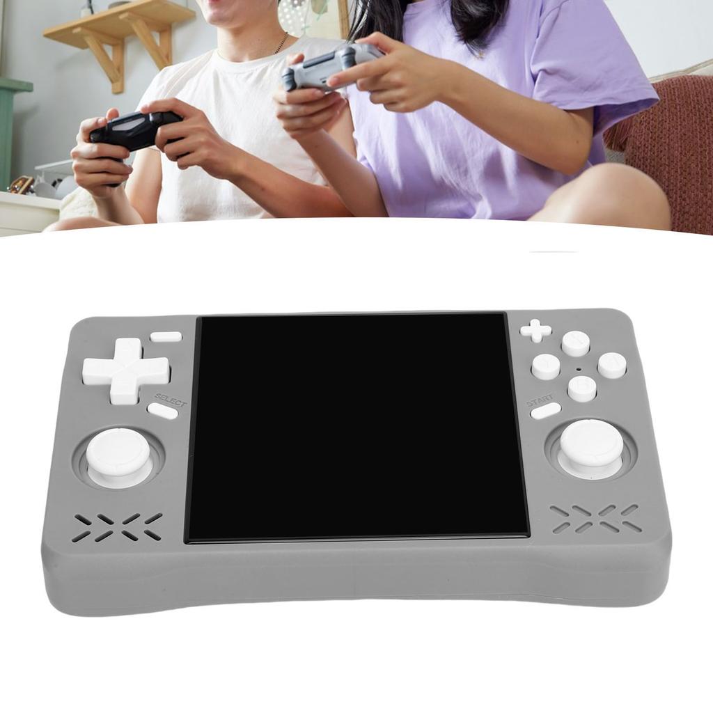 Retro Handheld Game Console 4in Screen 1.5GHz Portable Rechargeable Gaming Console for Home Travel